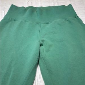 Old Navy size small green sweat pants. I